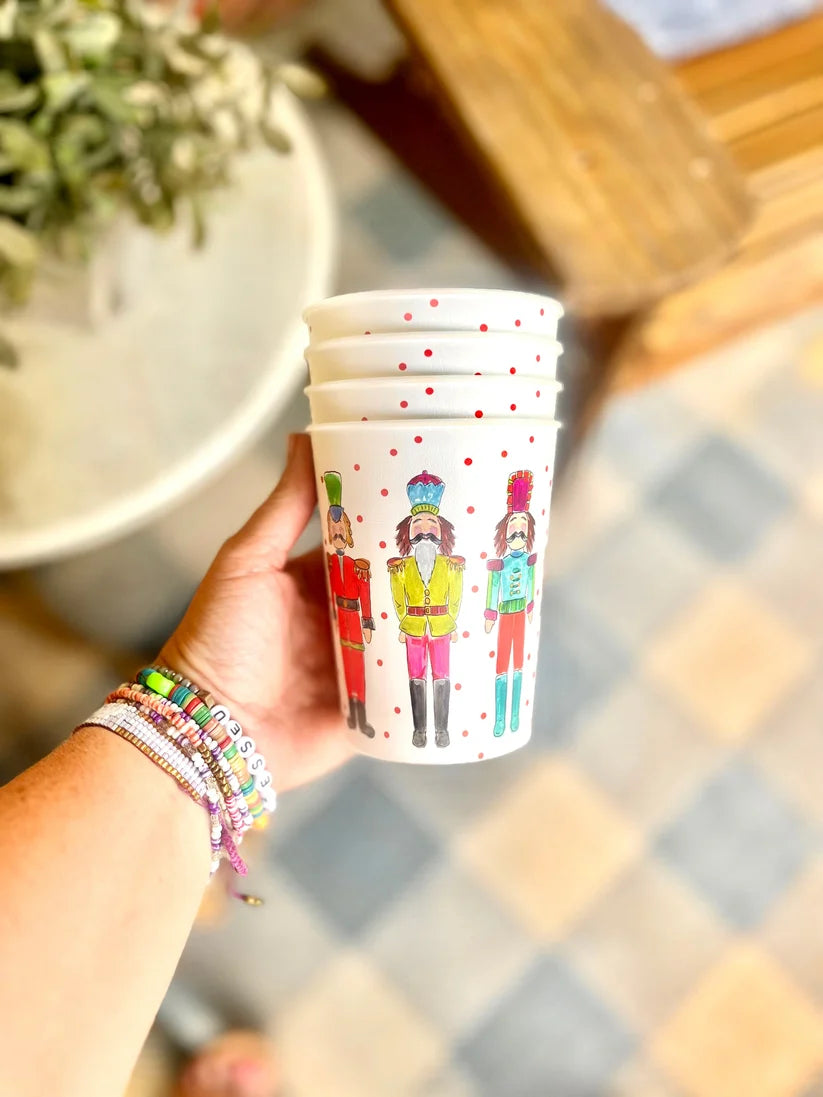 Nutcracker Reusable Party Cups