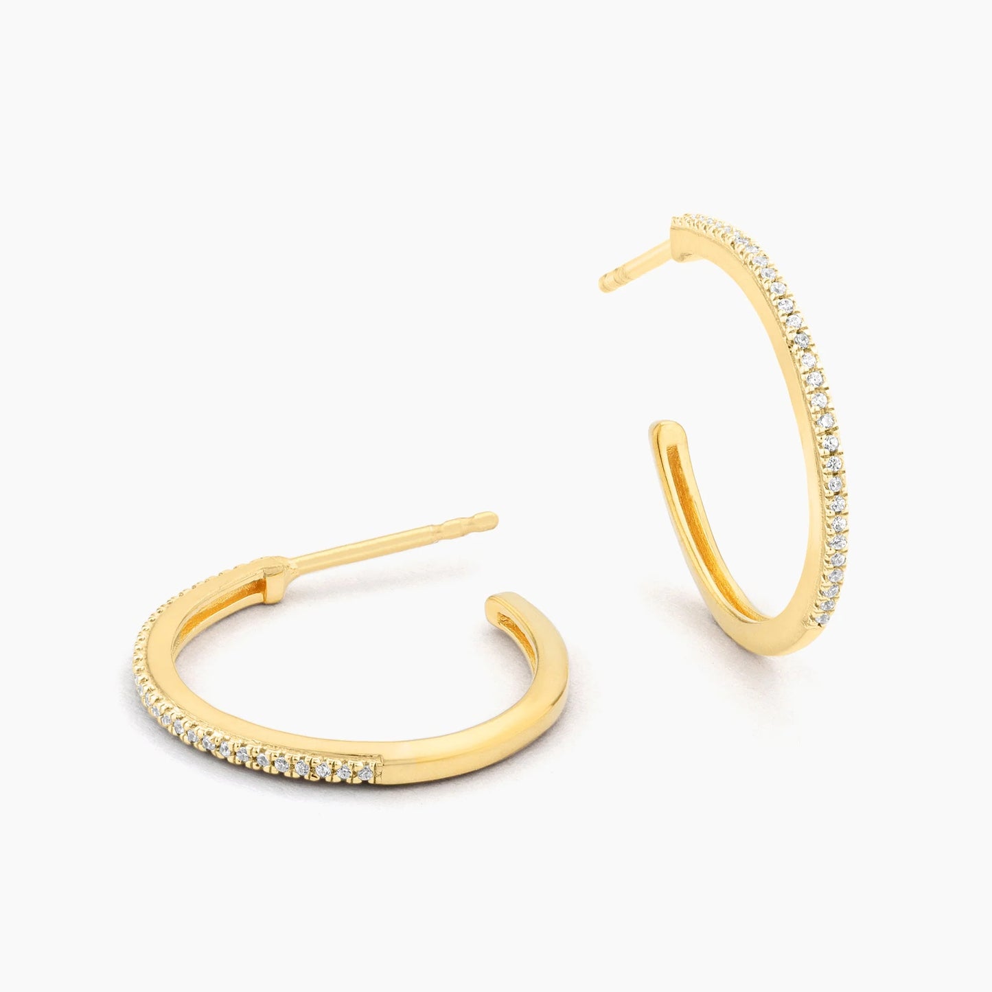 Waterproof A Hoop Thing Small Hoop Earrings Gold