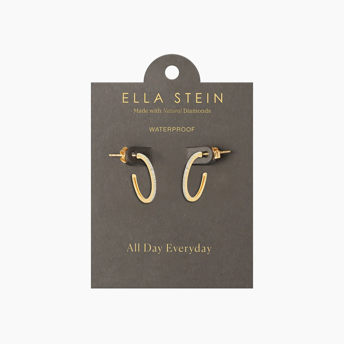 Waterproof A Hoop Thing Small Hoop Earrings Gold