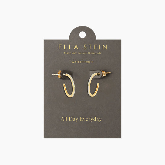Waterproof A Hoop Thing Small Hoop Earrings Gold