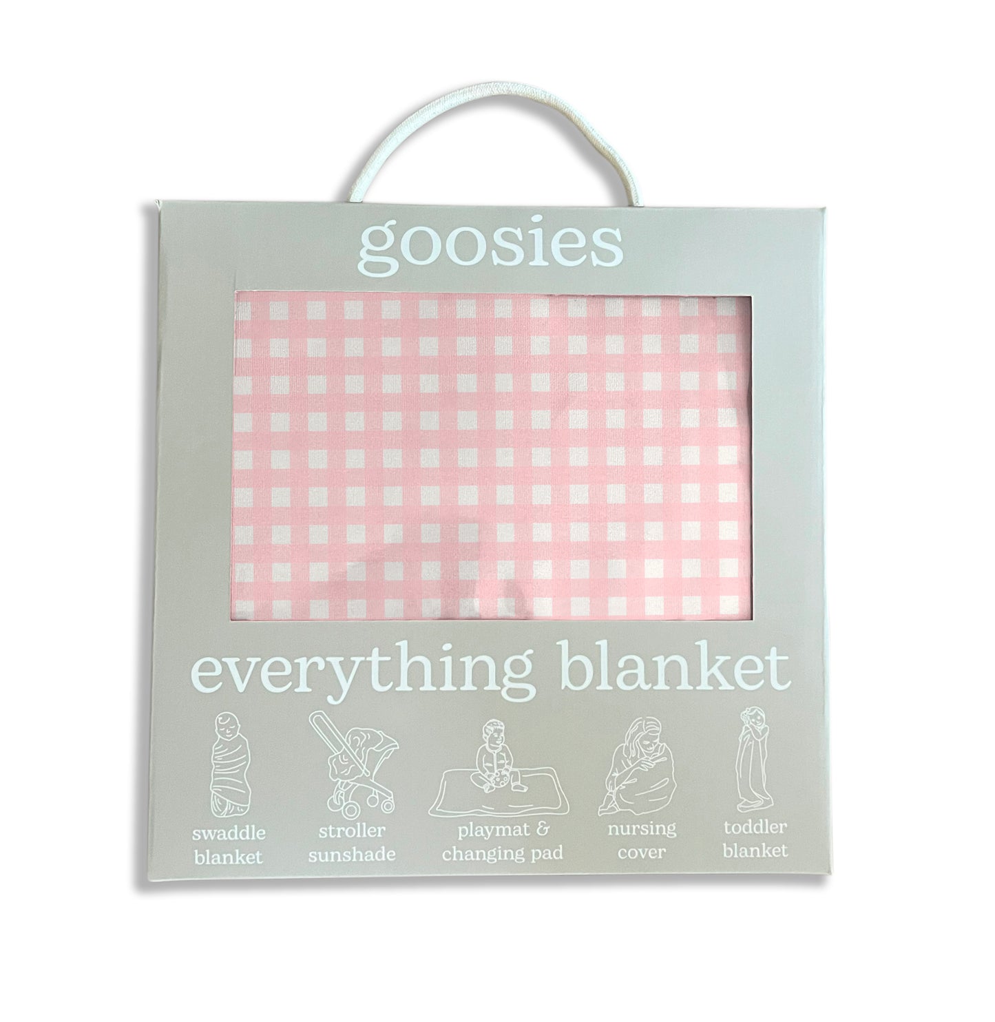 Everything Blanket - Gingham Cottage Pink