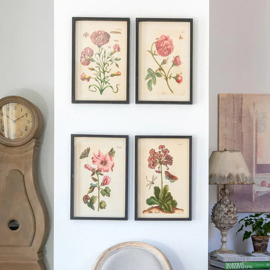 Jardin Boheme Botanical Prints, 4 Assorted Styles
