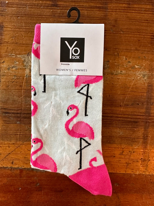 Flamingo Crew Sock