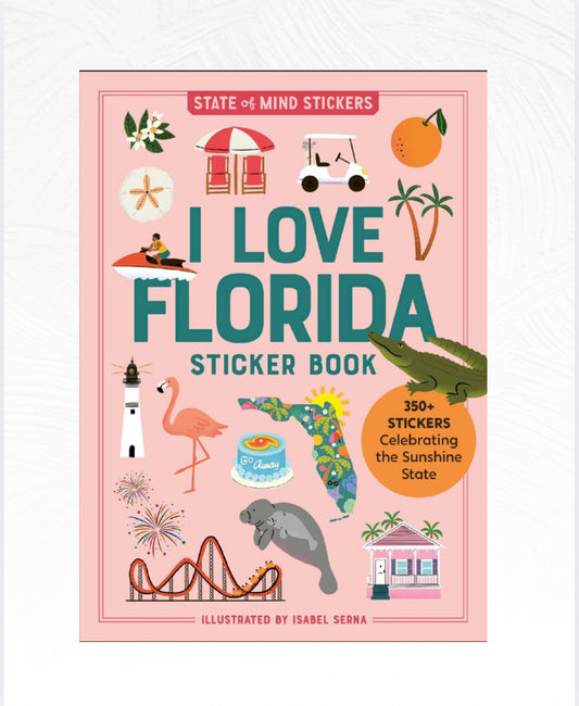 I Love Florida Sticker Book