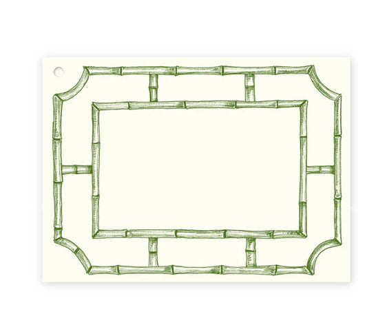 Bamboo Lattice Gift Tags