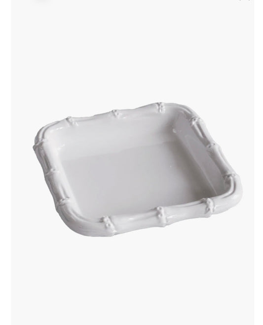 VIDA Bamboo Beverage Napkin Holder (White)