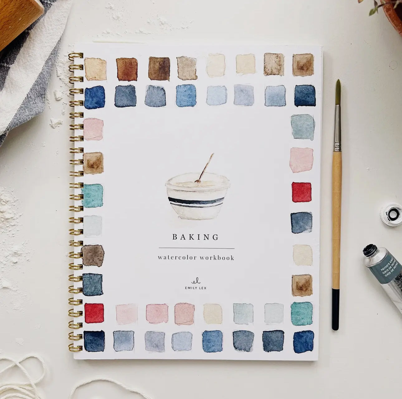 Baking Emily Lex Watercolor Workbook