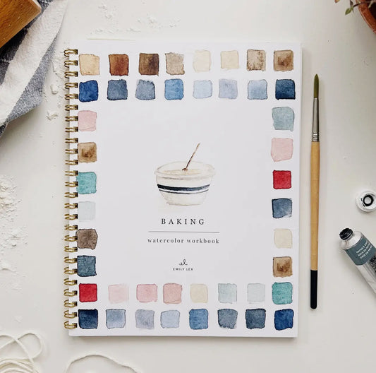 Baking Emily Lex Watercolor Workbook