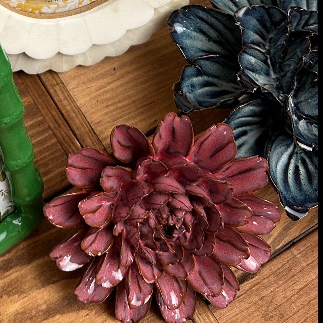 Pink 8.1 Medium Ceramic Flower