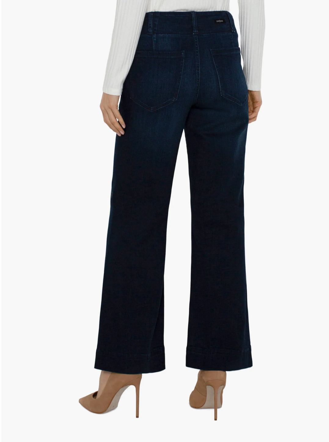 Patch Pocket Wide Leg Trouser Summit Lake