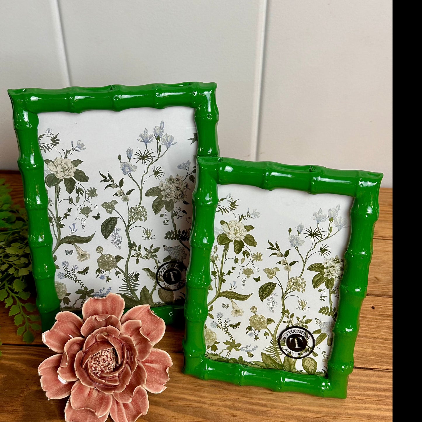 Bamboo Frame Green 4x6