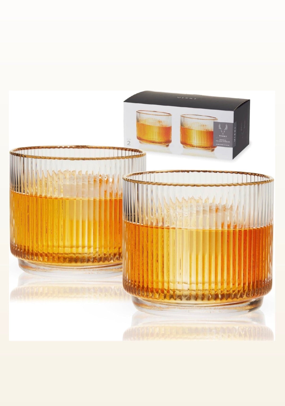 Viski Meridian Crystal Tumbler - Thumbnail 3