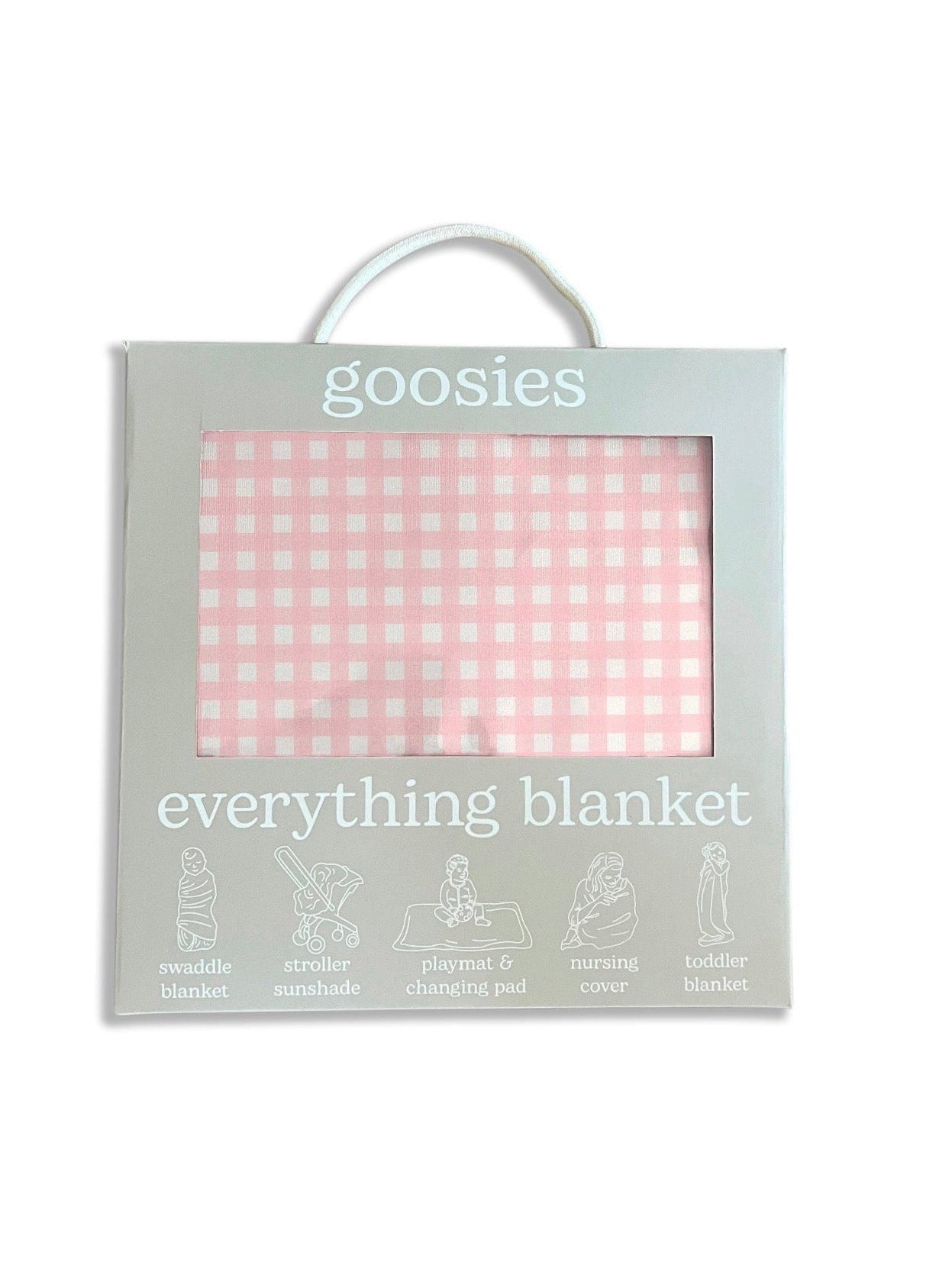 Everything Blanket - Gingham Cottage Pink