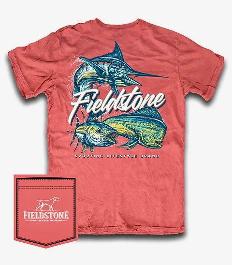 Offshore Slam Tee- Watermelon