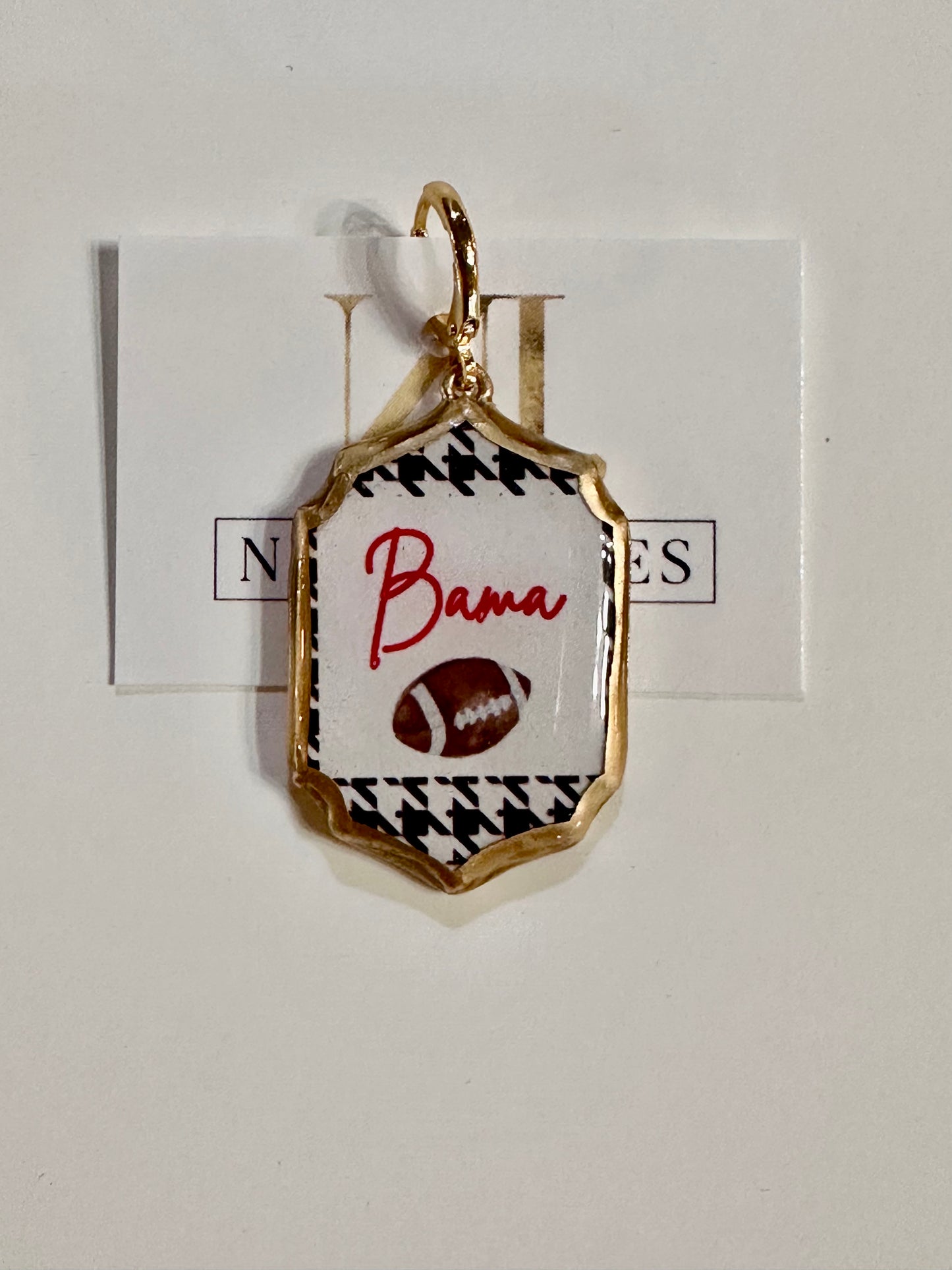 Handcrafted Porcelain Game Day Charms