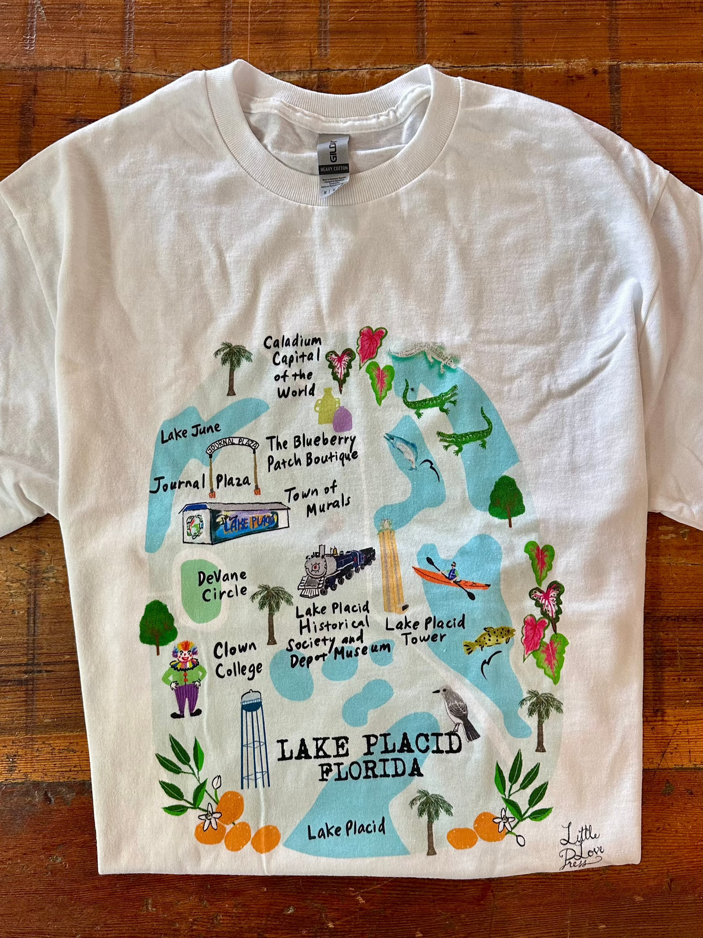 Custom LP Map Tee