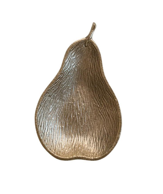 Gold Pear Tray