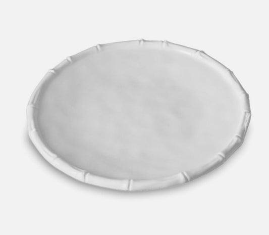 VIDA Bamboo 11" Dinner Plate (White)