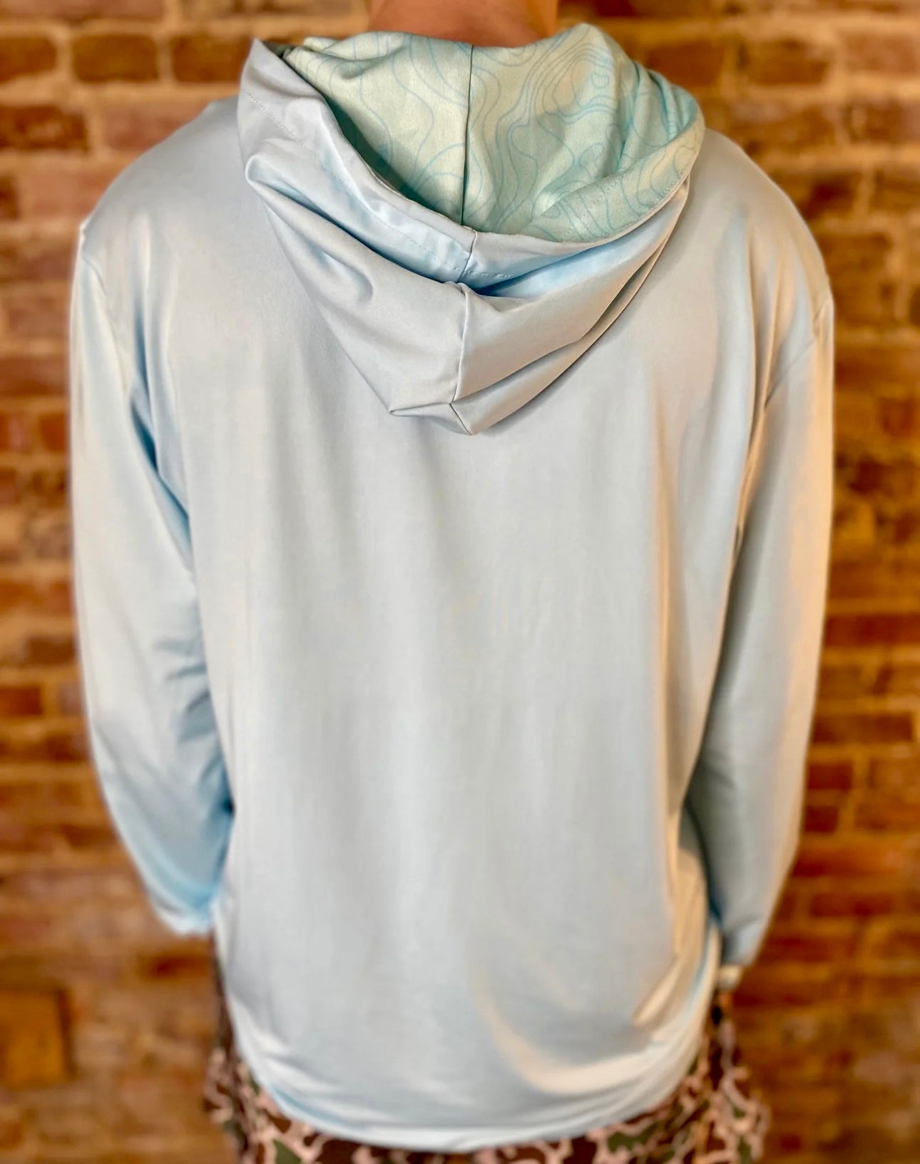 Land Shark dry-fit hoodie