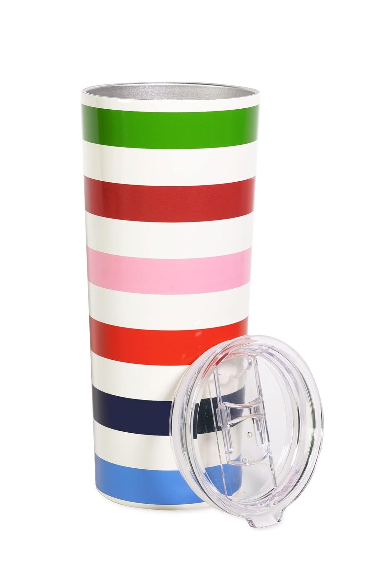 Kate Spade Adventure Stripe Stainless Steel Tumbler