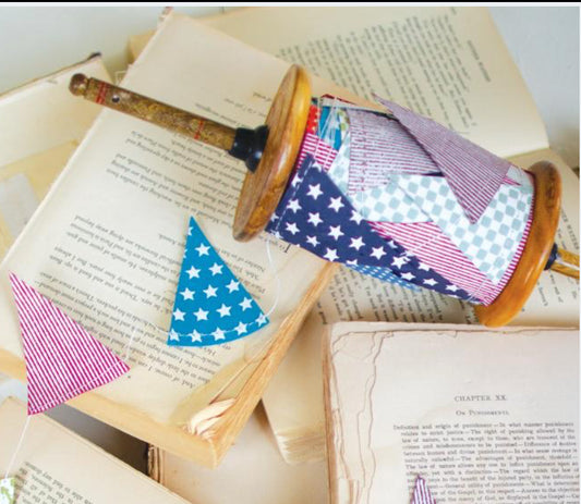 Color Paper Flag Garland