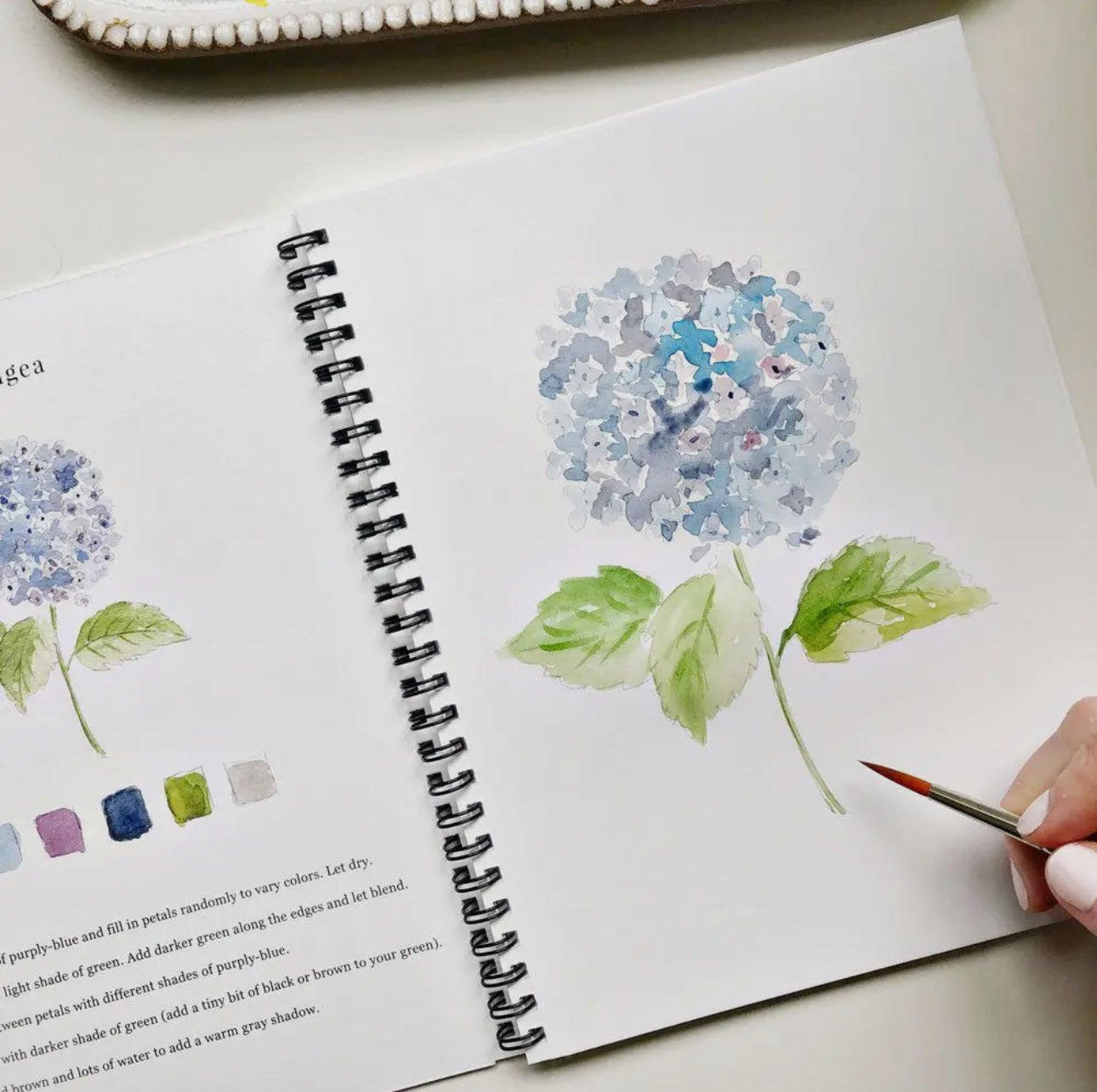 Flowers Emily Lex Watercolor Workbook