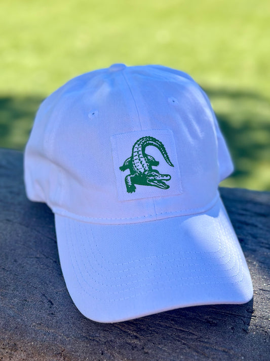 Custom Hand Stamped Alligator Cap