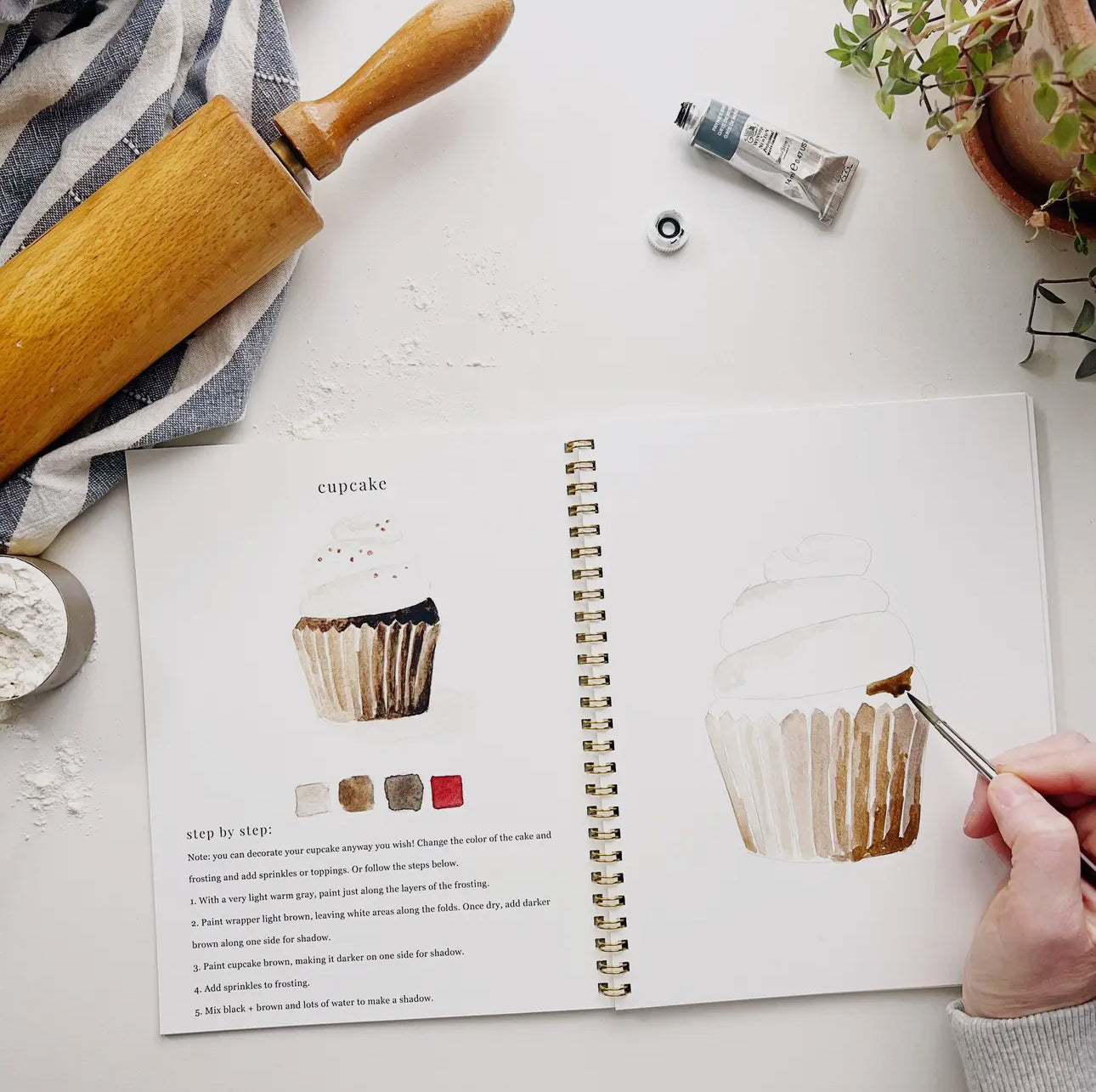 Baking Emily Lex Watercolor Workbook