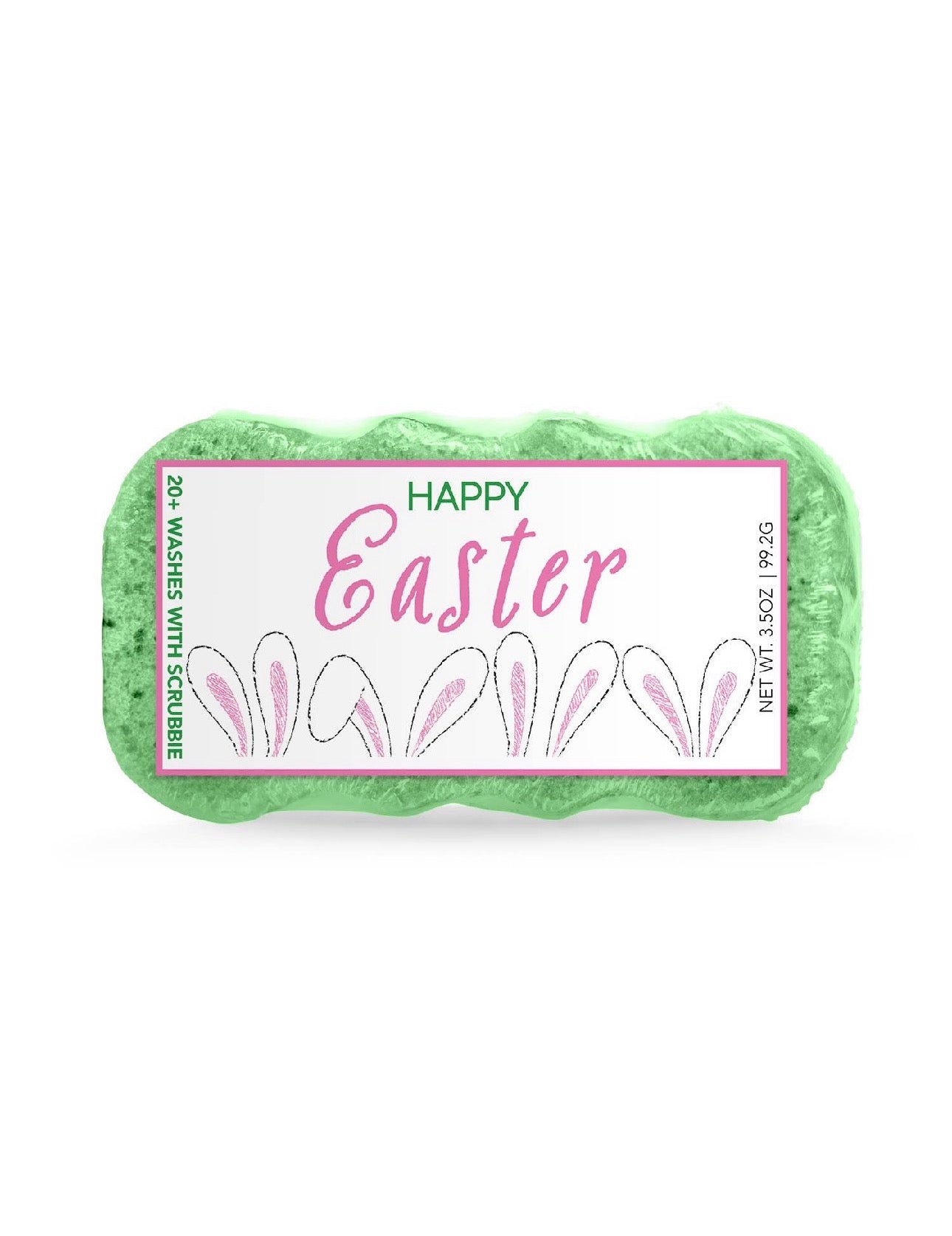 Happy Easter Body Bar Sponge | Seaside | Green