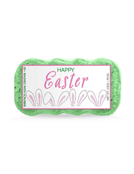 Happy Easter Body Bar Sponge | Seaside | Green