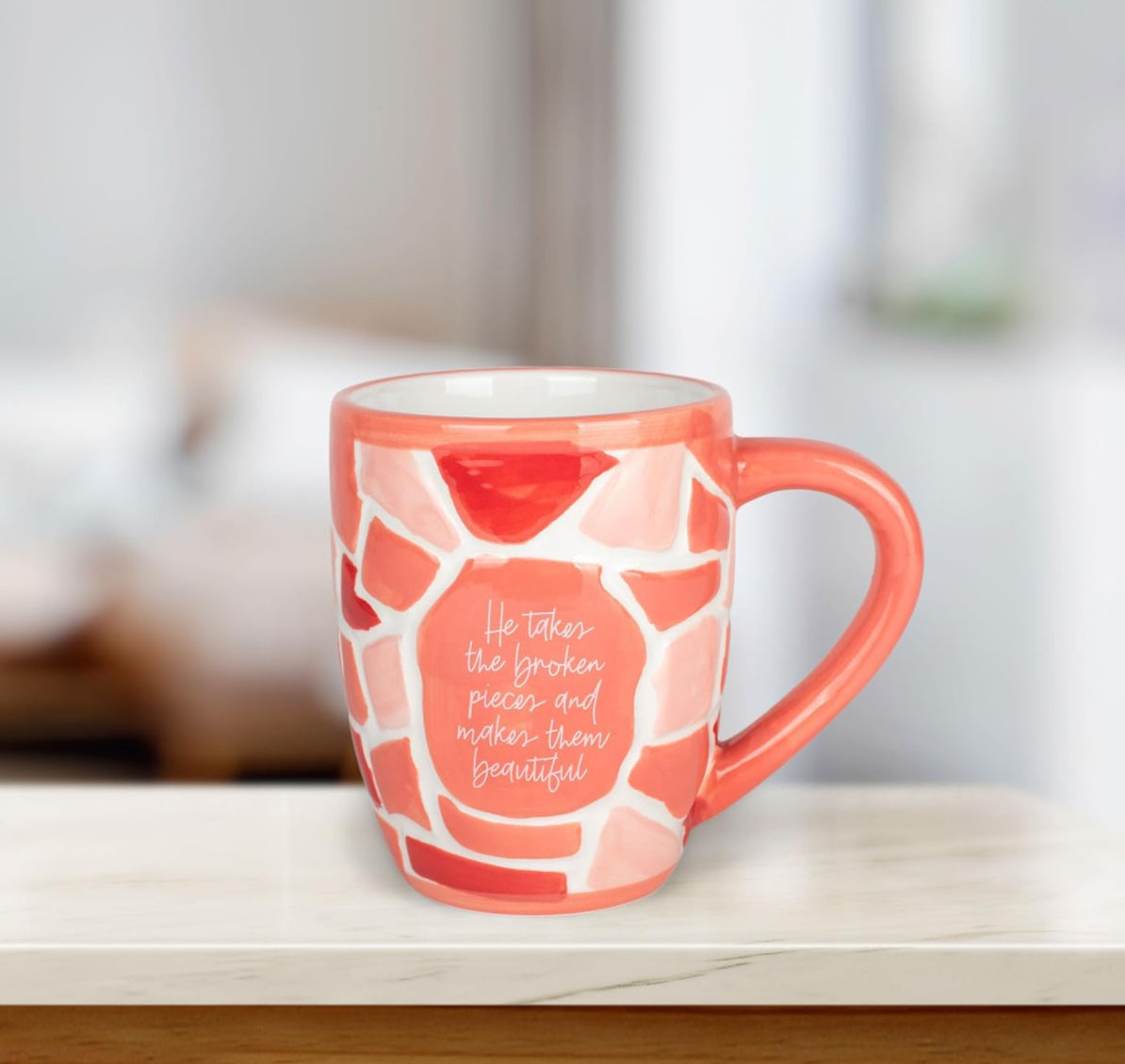 Pink Mended Mug