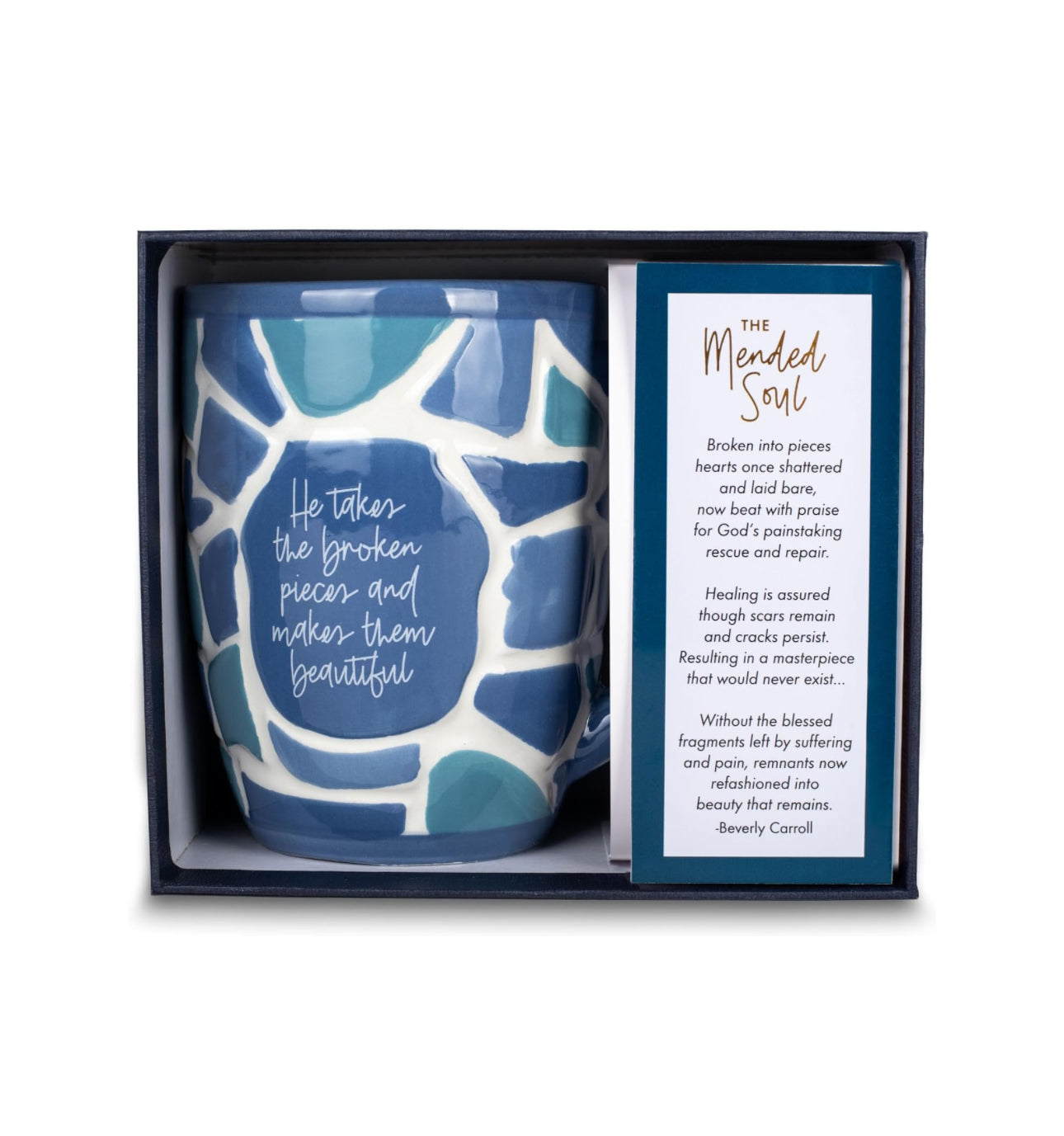 Blue Mended Mug