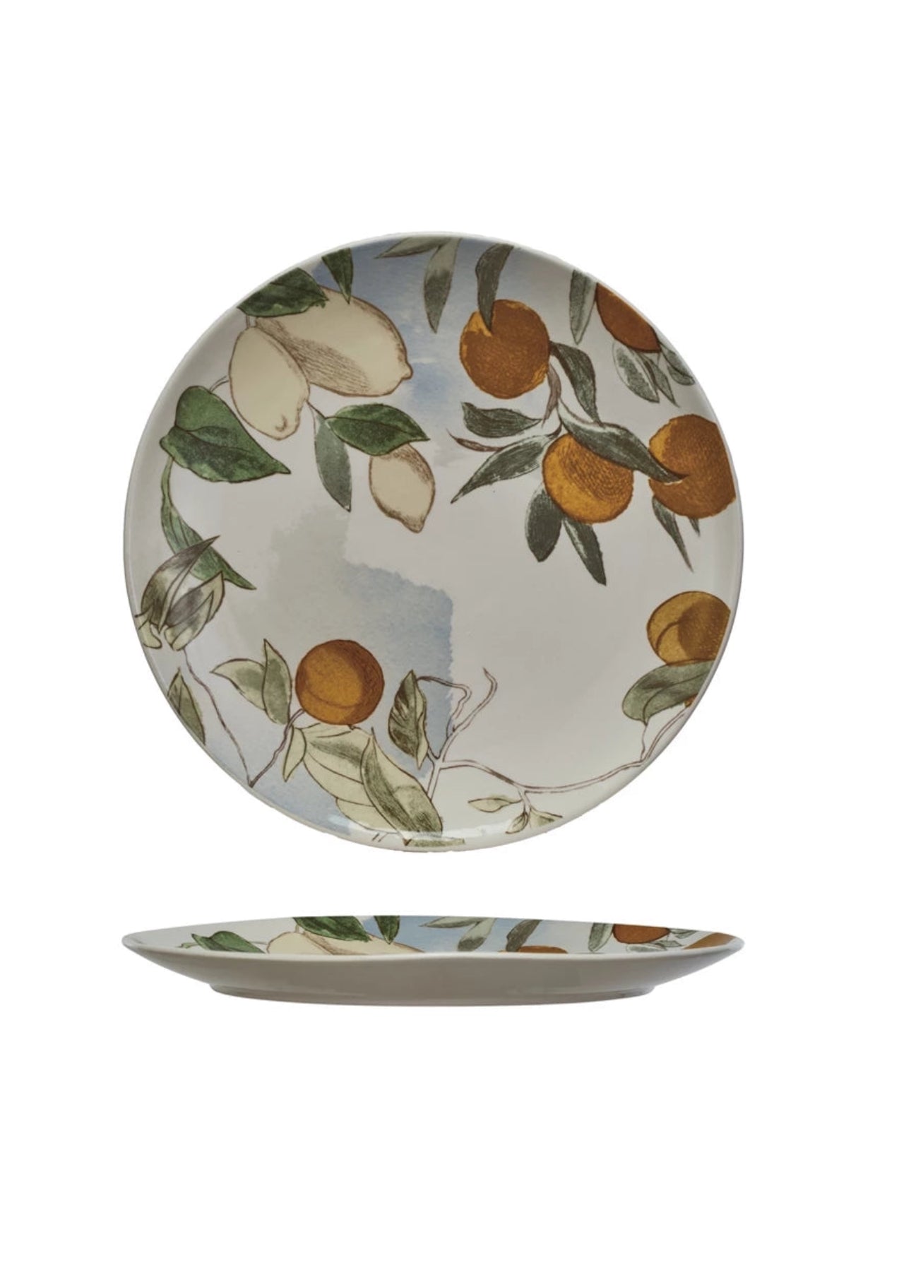 Lemon and Oranges Plate