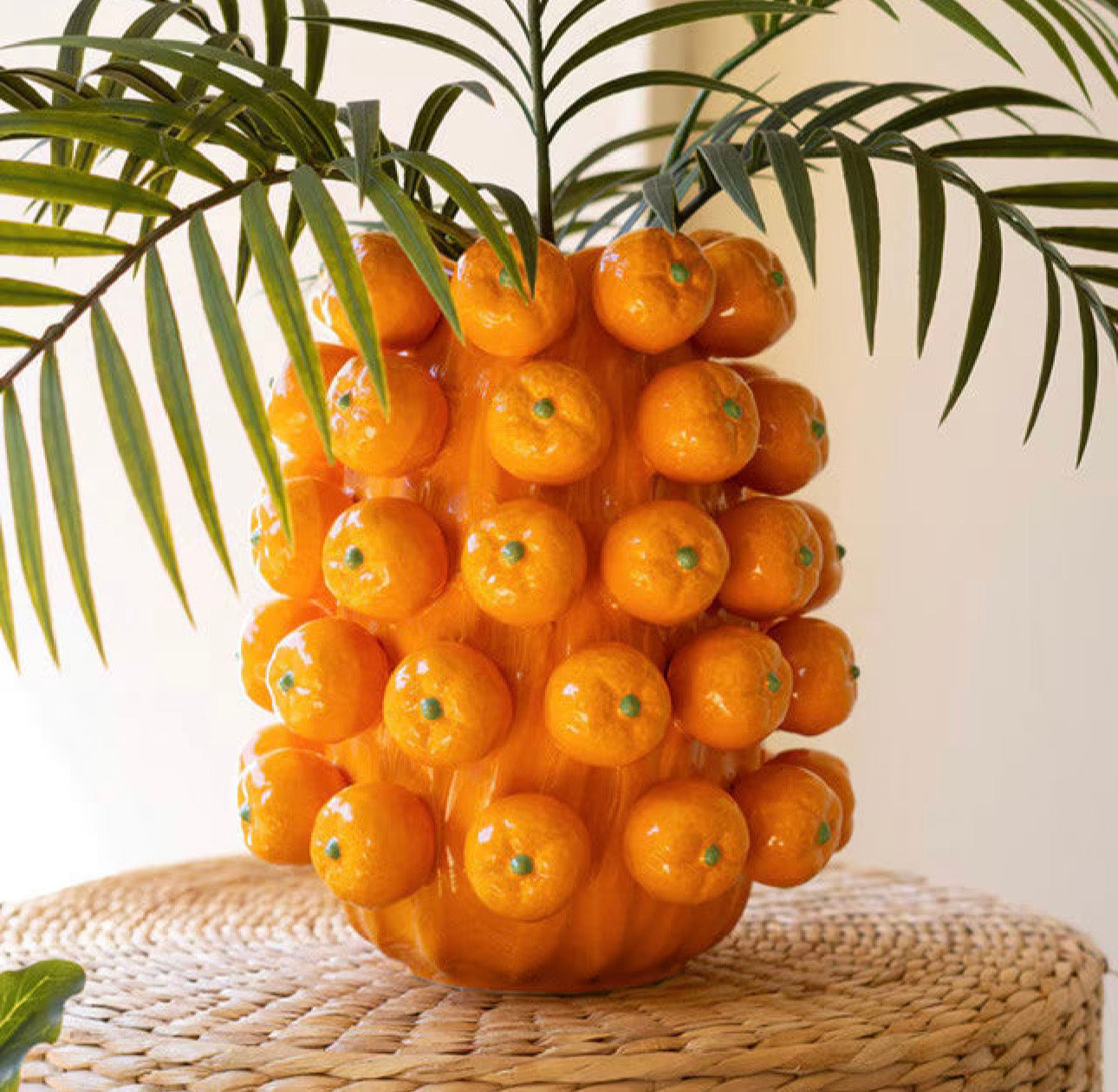 Ceramic Oranges Vase