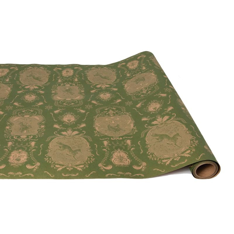 Paper Table Runner-Moss Fable Toile