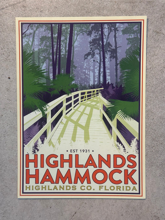 Highlands Hammock Post Card