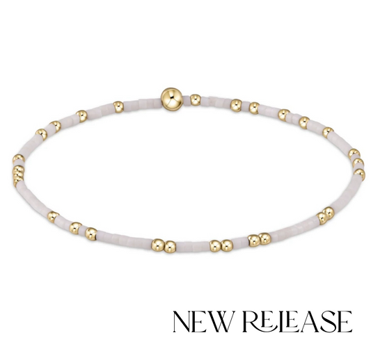 Hope Unwritten Bracelet - White