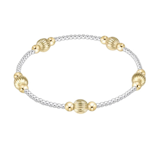 Purpose Dignity 6mm Bead Bracelet Mixed Metal