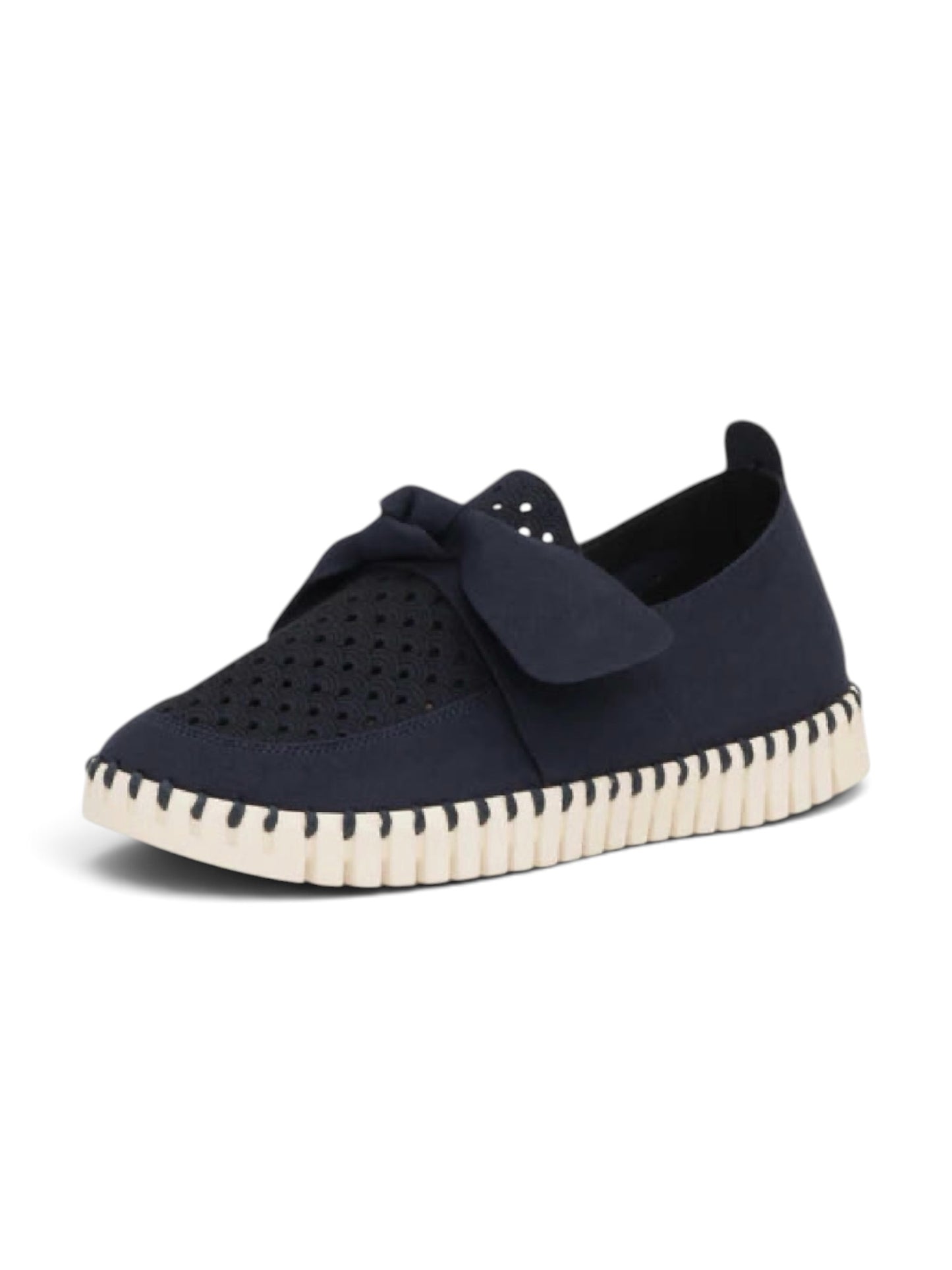 Bow Loafer Dark Indigo