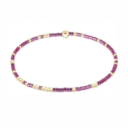 Hope Unwritten Bracelet-Pink Metallic