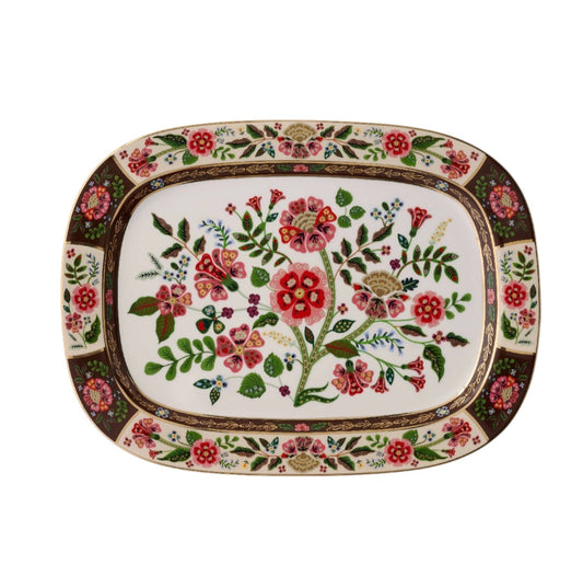 Gracie Large Porcelain Serving Platter