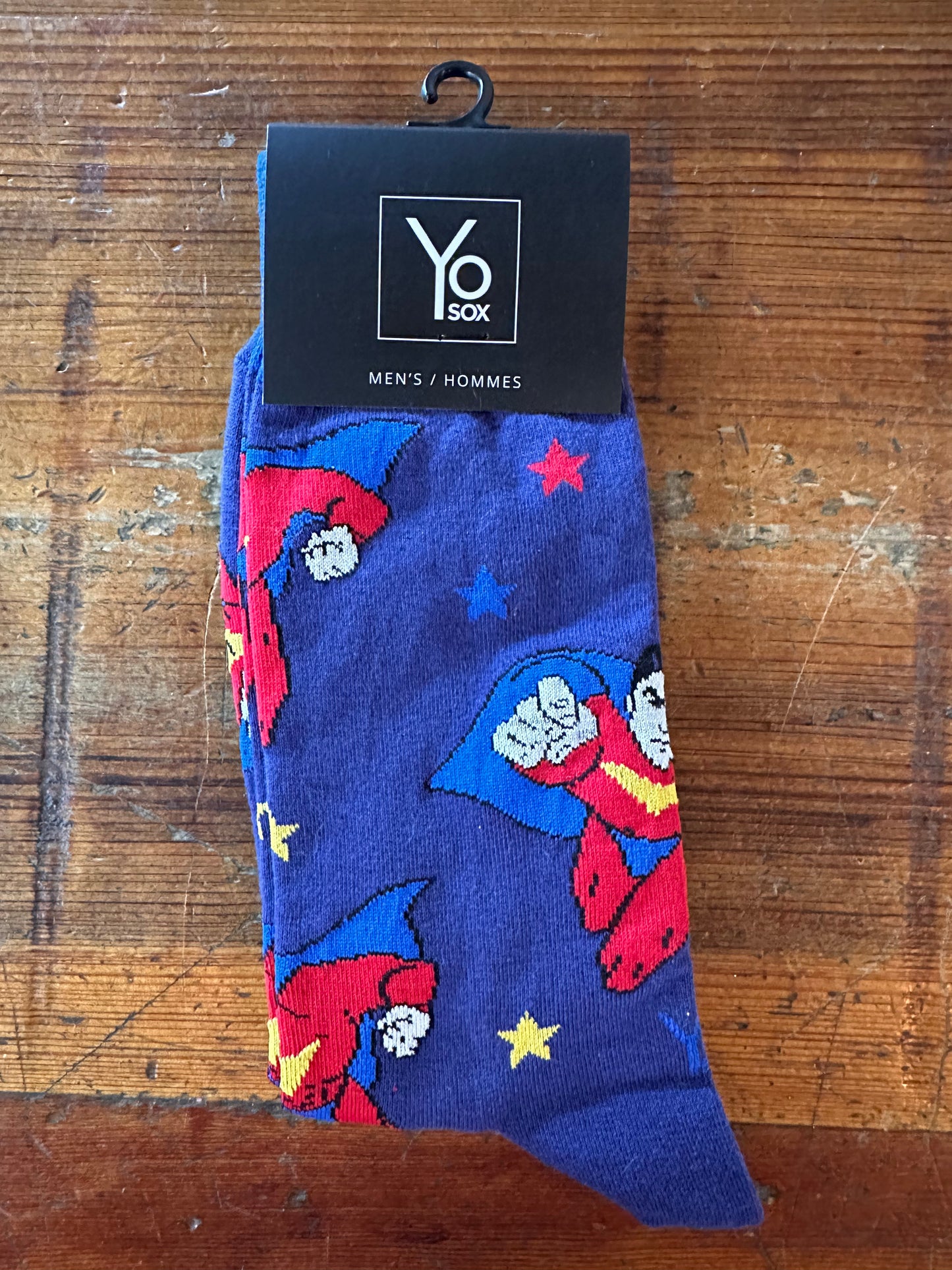 Super Hero Men's Crew Sock