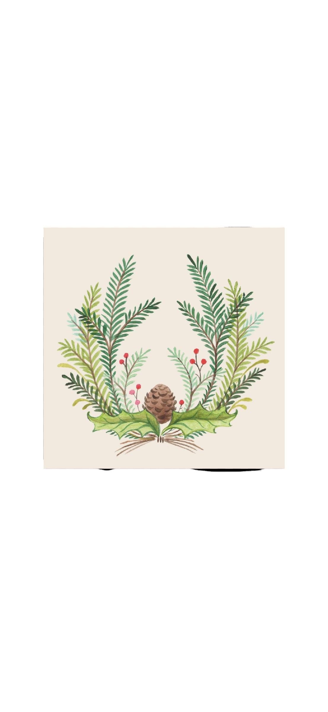 Christmas Sprigs Cocktail Napkins