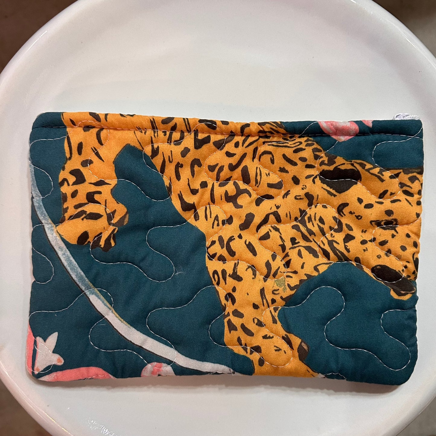 Bella Leopard Makeup Bag