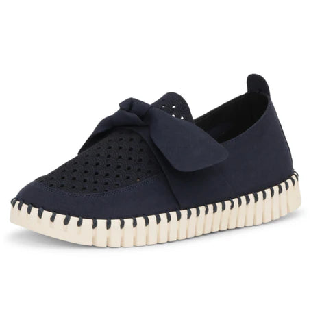 Bow Loafer Dark Indigo