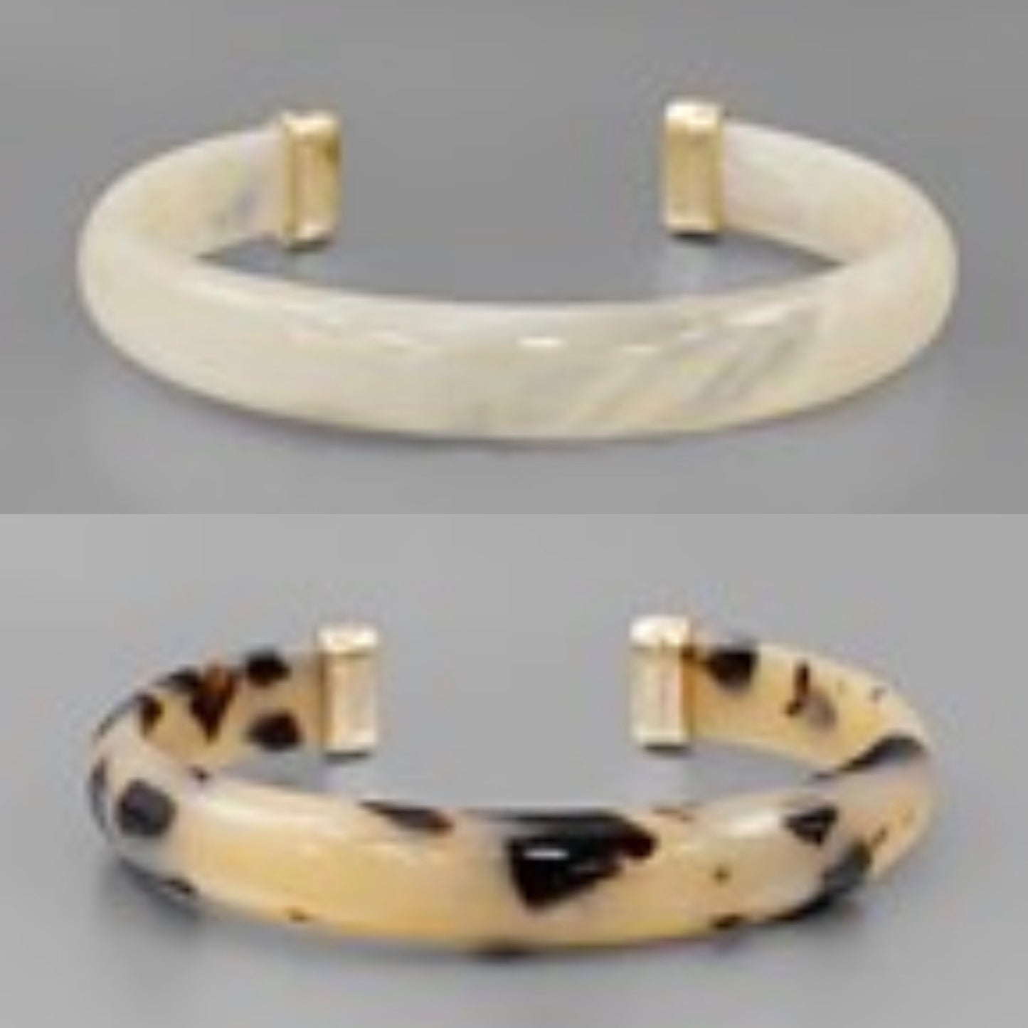 Resin Twotone Cuff