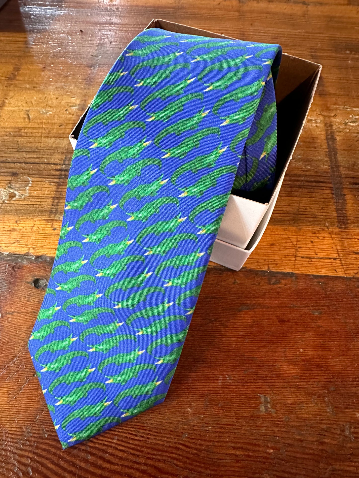 Brooke Wright Silk Gator Tie