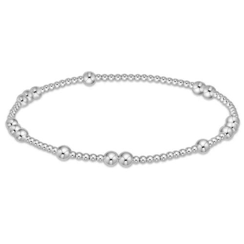 Hope Unwritten Bead Bracelet - Sterling 4mm Bead