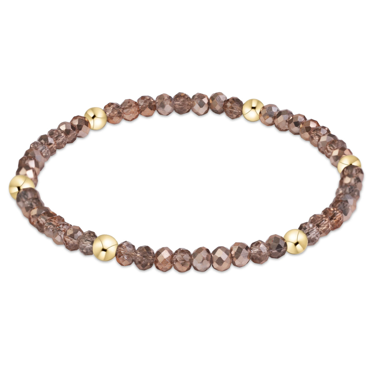 gameday flirty presence bracelet - gold luster