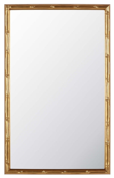 BAMBOO GOLD MIRROR 13X21